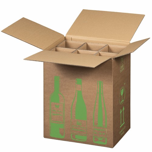 Scatola spedizione vino per - per, 6